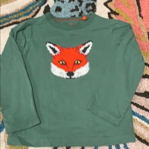 Mini Boden Fox shirt 2T